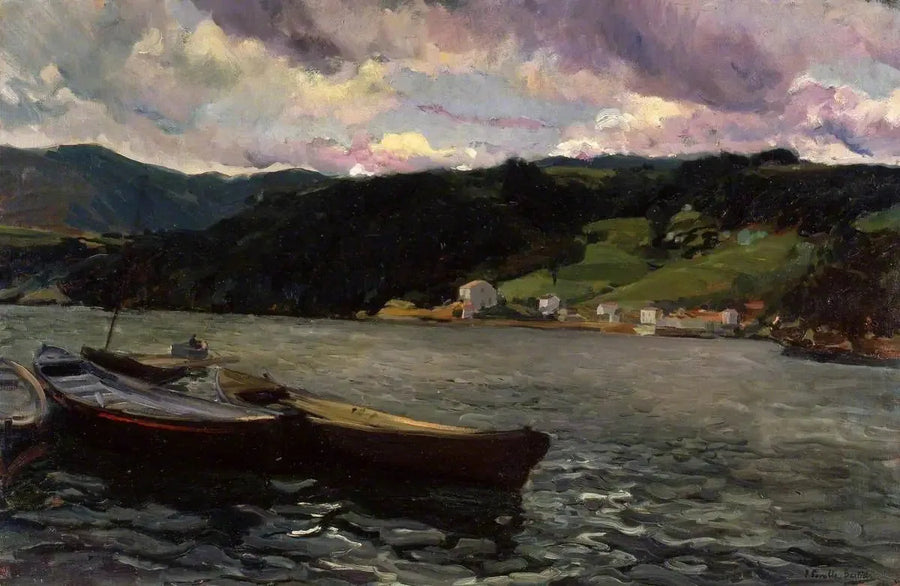 Estuário do Nalón, Astúrias - Joaquín Sorolla
