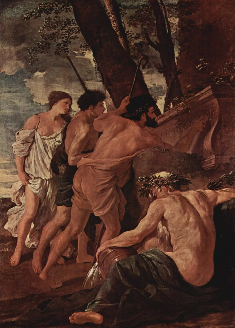 E na Arcádia eu - Nicolas Poussin