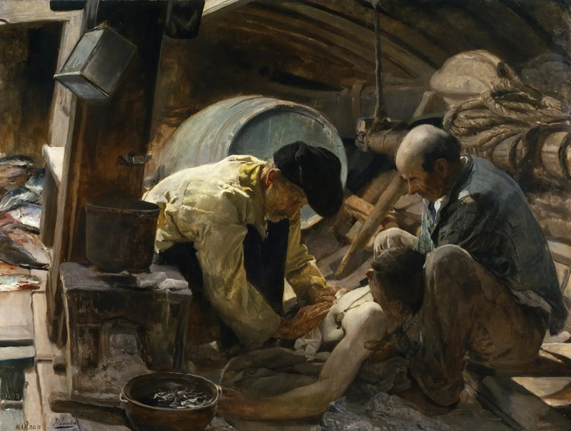 E além disso, eles dizem que o peixe é caro! - Joaquín Sorolla