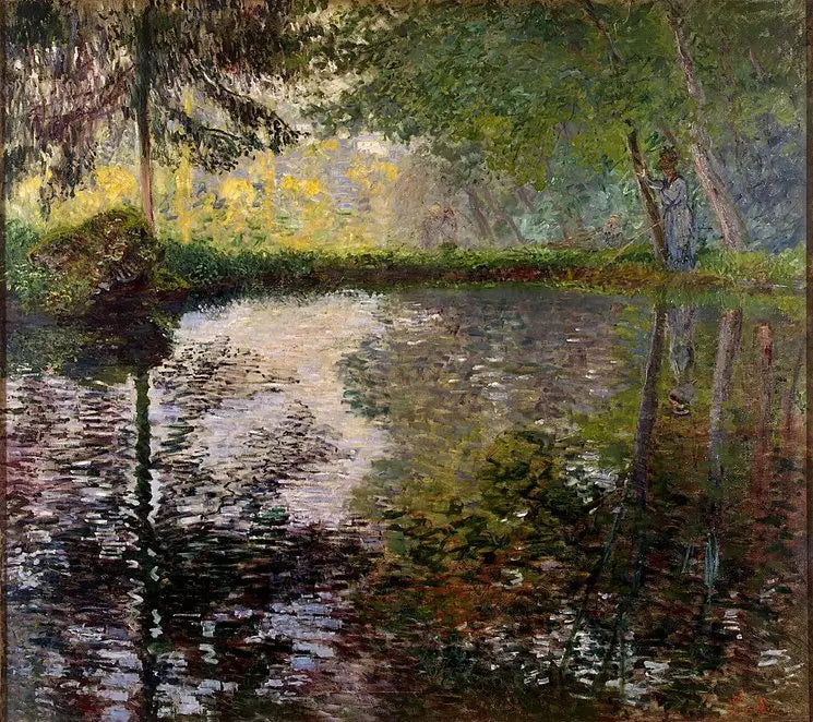 Lagoa em Montgeron - Claude Monet