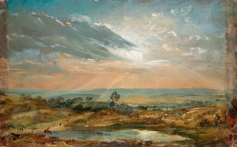 Estanque de Branch Hill, Hampstead - John Constable