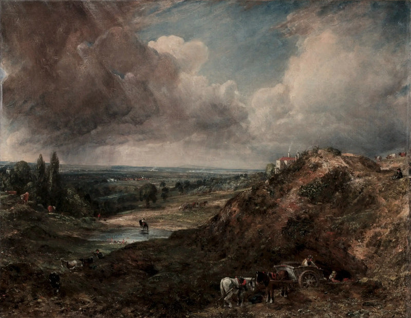Estanque de Branch Hill, Hampstead - John Constable