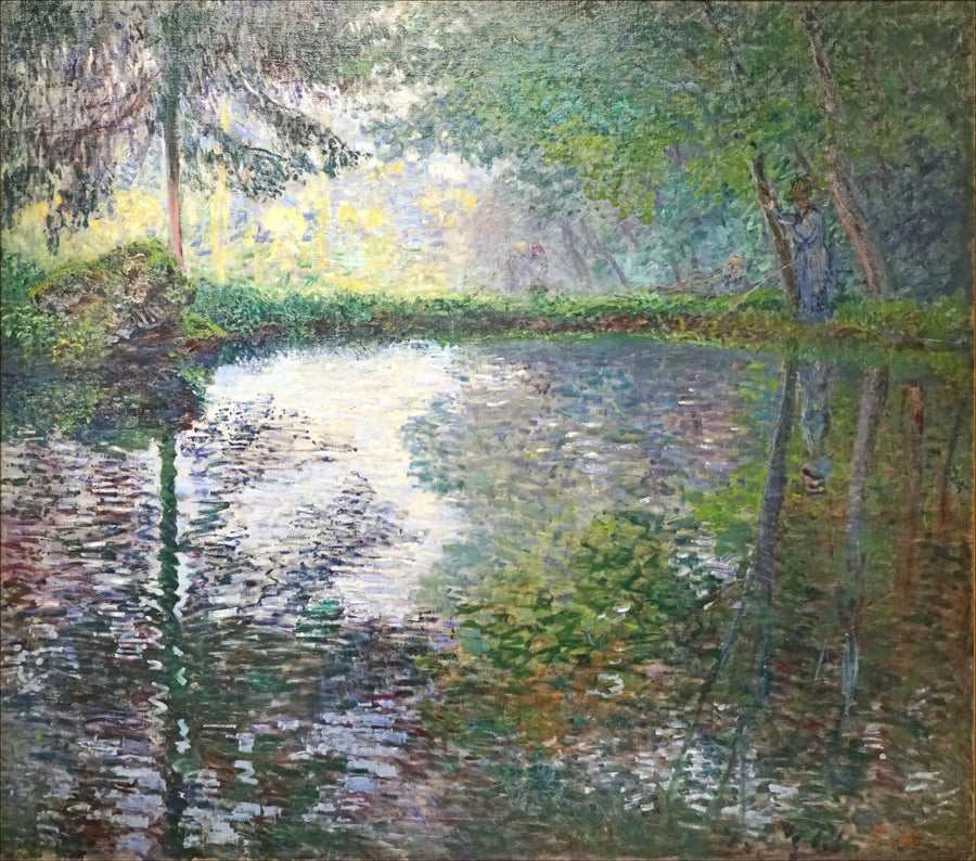 Lagoa em Montgeron - Claude Monet