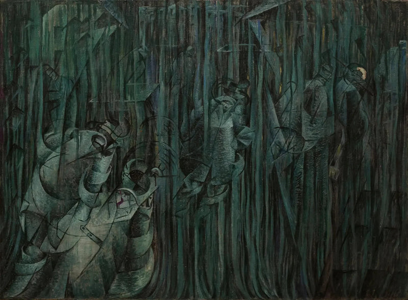 Estados de Espírito III: Aqueles que permanecem - Umberto Boccioni
