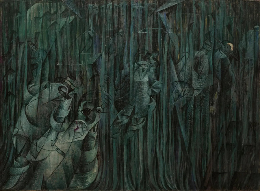 Estados de Espírito III: Aqueles que permanecem - Umberto Boccioni