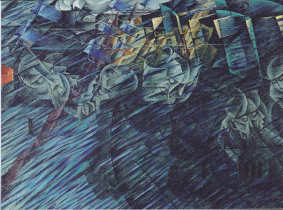 États d’âme II: Ceux qui partent - Umberto Boccioni - Alpha Reproduction