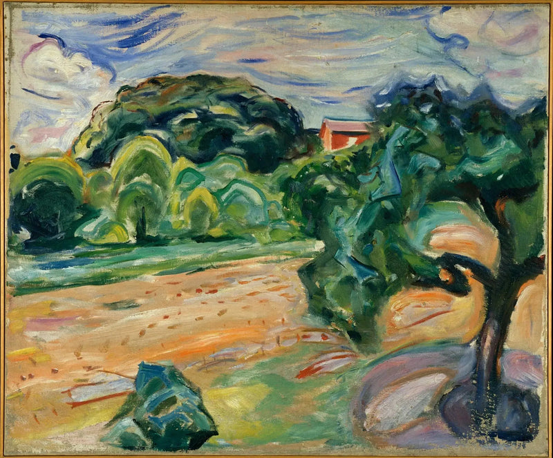 Verão em Ekely - Edvard Munch