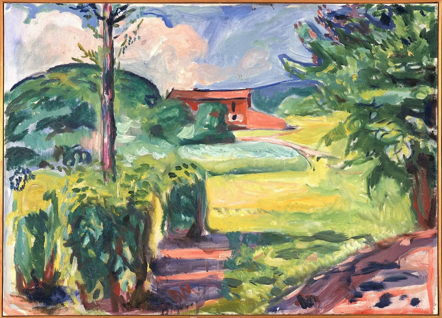 Verão em Ekely - Edvard Munch