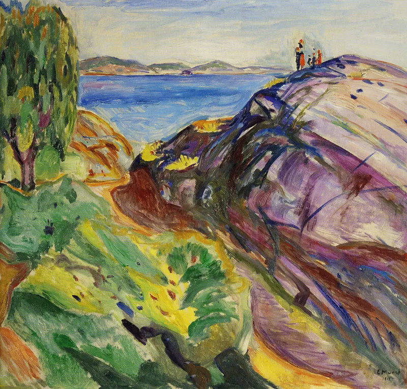 Verão em Kragerø - Edvard Munch