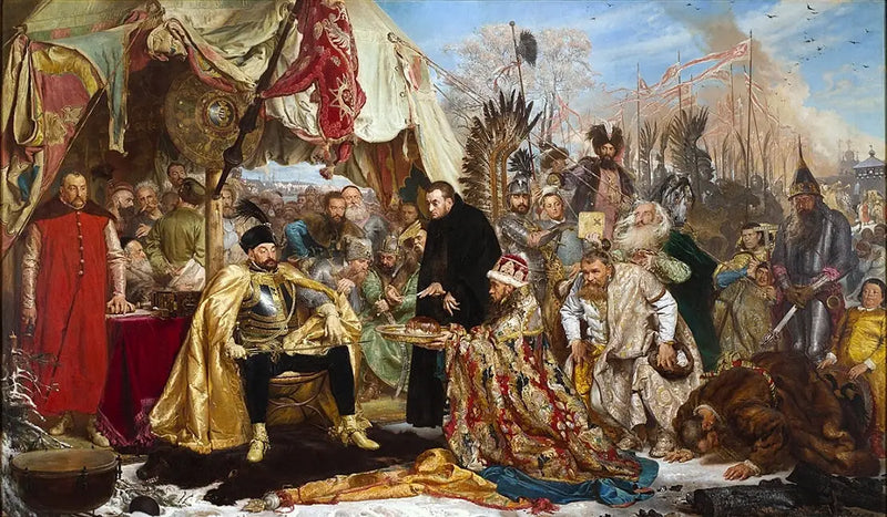 Étienne Báthory em Pskov - Jan Matejko