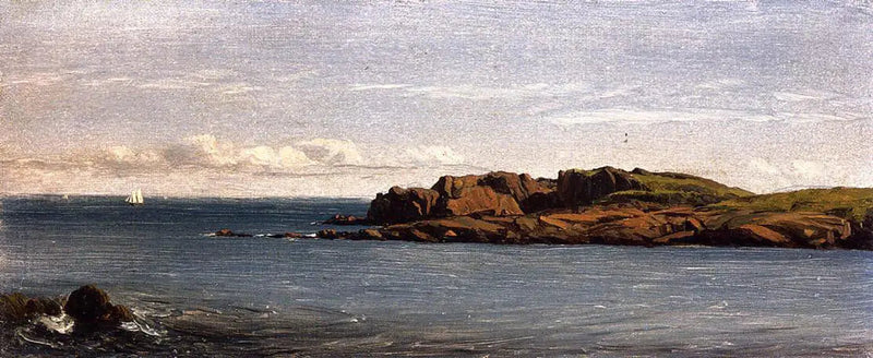 Estudar na costa de Massachusetts - Sanford Robinson Gifford
