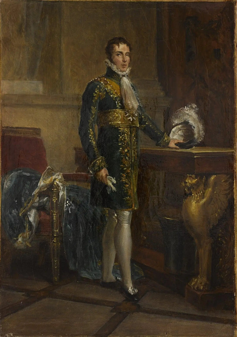 Eugène de Beauharnais (1781-1824), duque de Leuchtenberg, conhecido como príncipe Eugène, vice-rei da Itália - François Gérard
