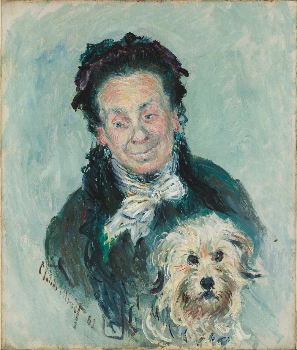 Eugénie Graff (Madame Paul) - Claude Monet image 1 copie de tableau peinte à la main