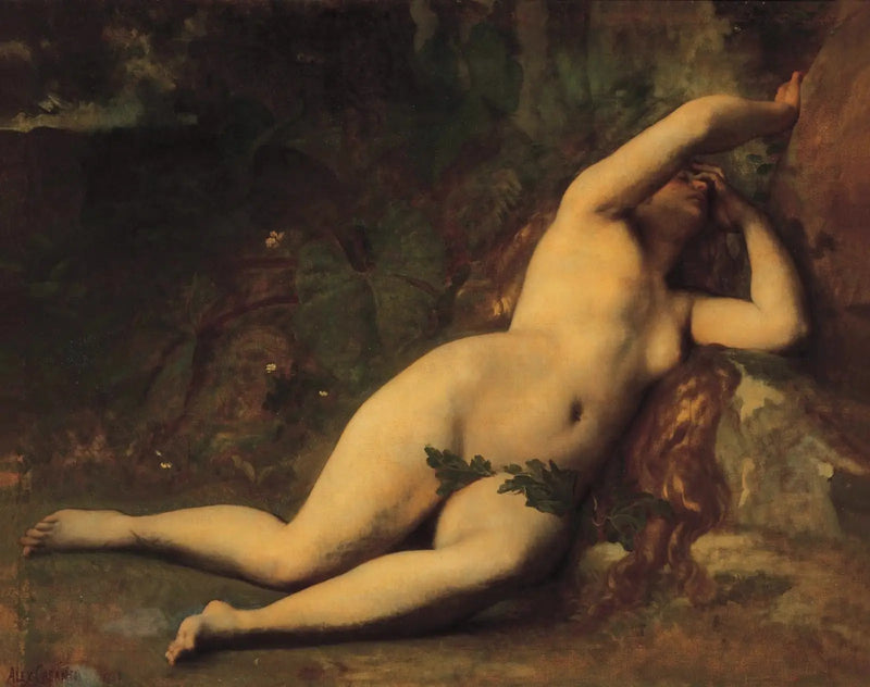 Eva após a queda - Alexandre Cabanel