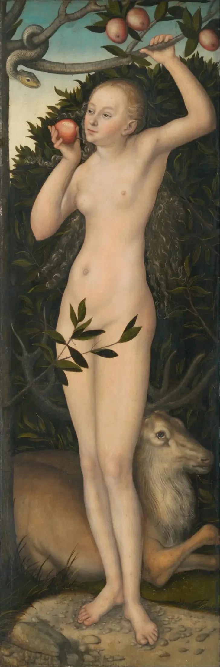 Eve - Lucas Cranach, o Velho