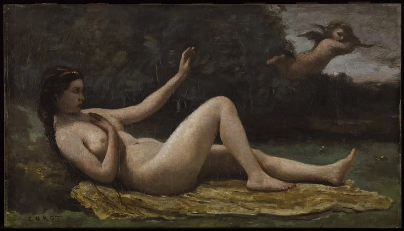 Evocação do amor - Jean-Baptiste Camille Corot