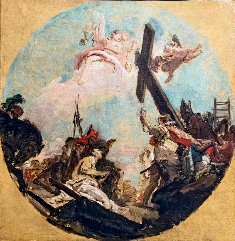 Exaltação da Cruz e Santa Helena - Giovanni Battista Tiepolo
