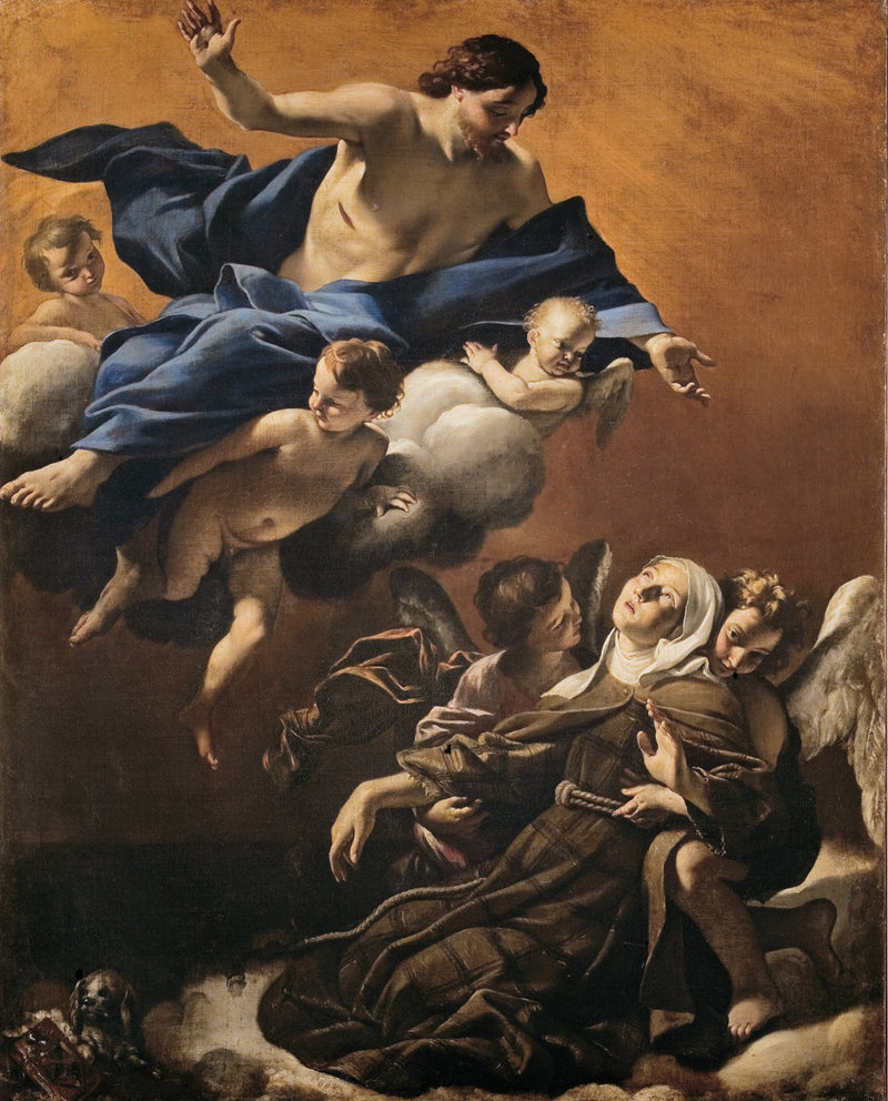 Êxtase de Santa Margarida de Cortona - Giovanni Lanfranco