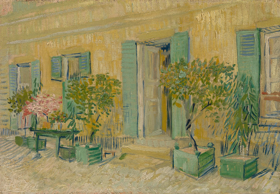 Exterior de um Restaurante em Asnières - Vincent van Gogh