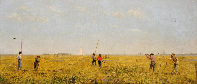 Fazer pressão para o trilho - Thomas Eakins