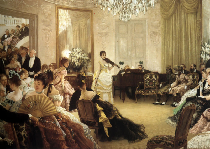 Faça silêncio! - James Tissot