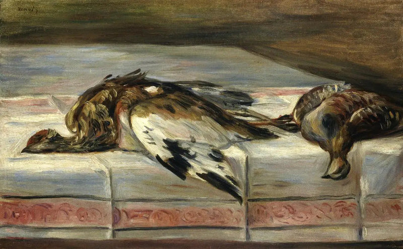 Faisão e perdiz - Pierre-Auguste Renoir