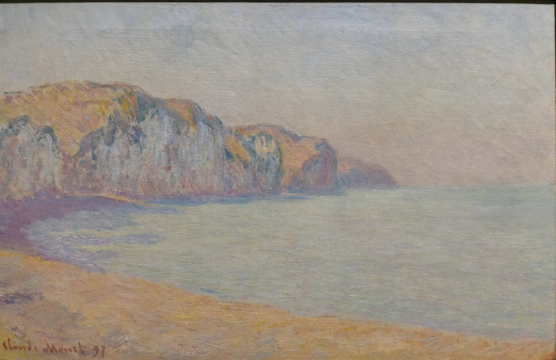 Falésia de Pourville, de manhã - Claude Monet
