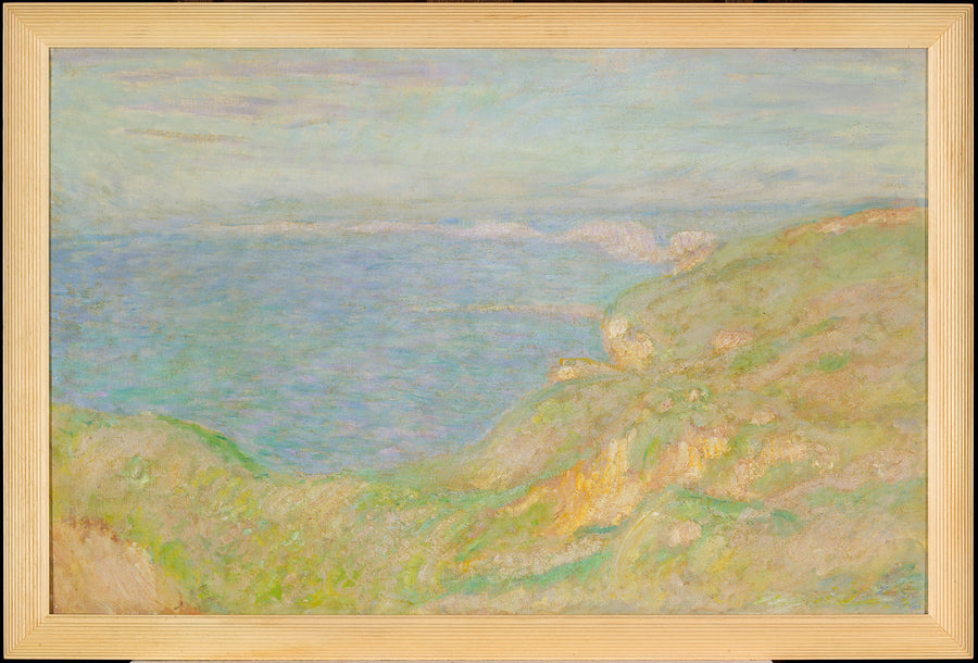 Penhasco Fécamp - Claude Monet