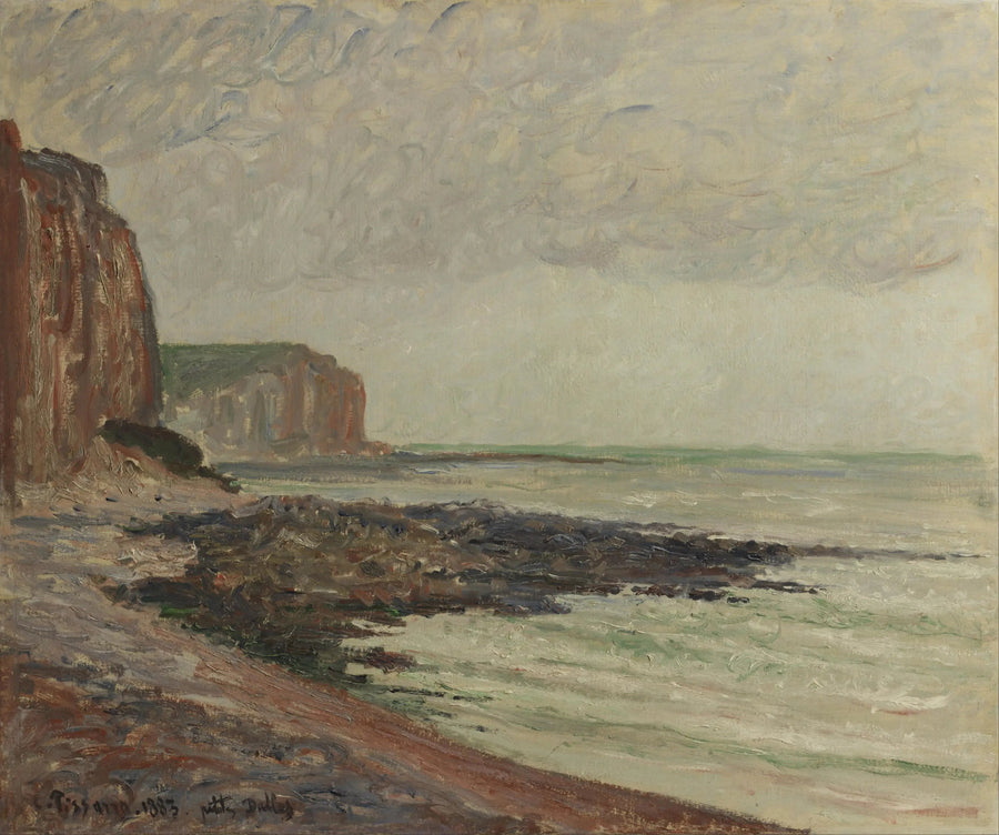 Falésias em Petites-Dalles - Camille Pissarro