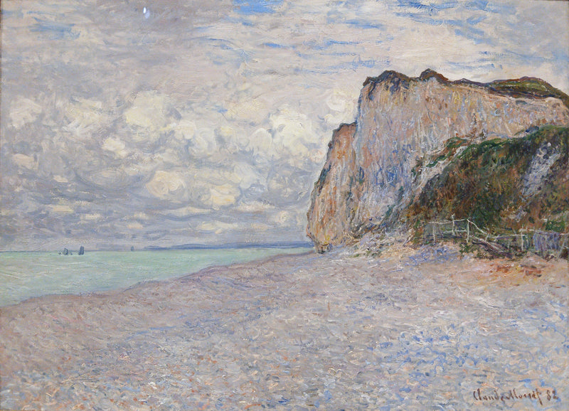 Falésias perto de Dieppe W719 - Claude Monet
