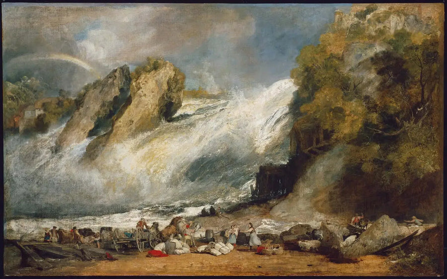 Queda do Reno em Schaffhausen - J. M. W. Turner