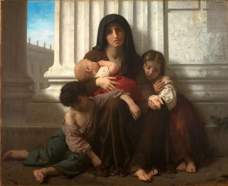 Família indigente - Bouguereau