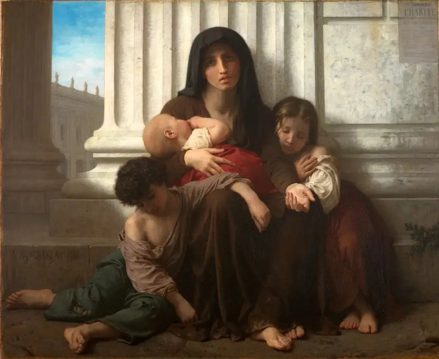 Família indigente - Bouguereau