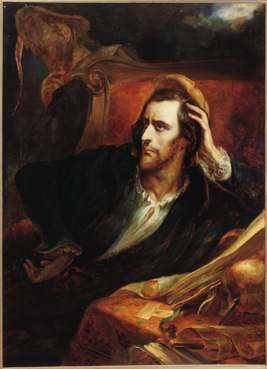 Fausto em seu gabinete - Ary Scheffer