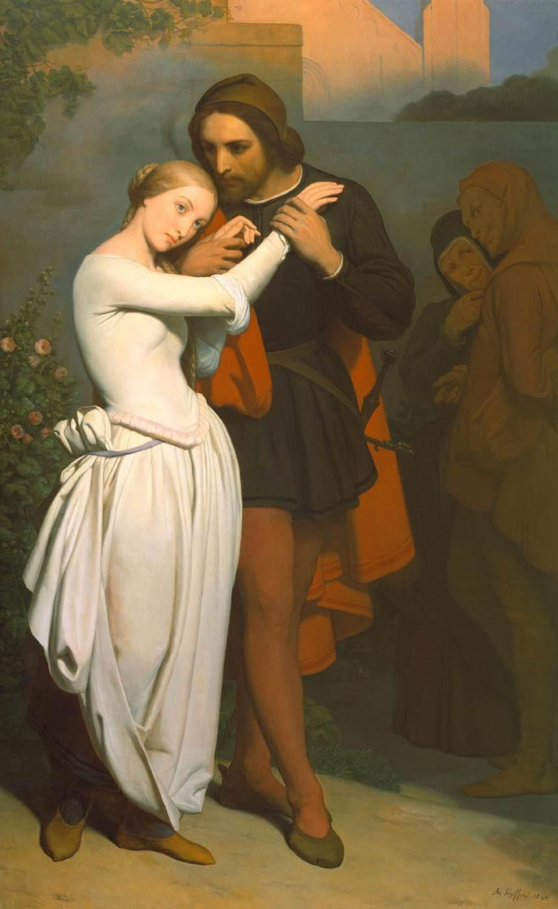 Fausto e Margarida (A Sedução) - Ary Scheffer