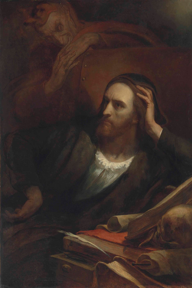 Fausto e Mefistófeles - Ary Scheffer