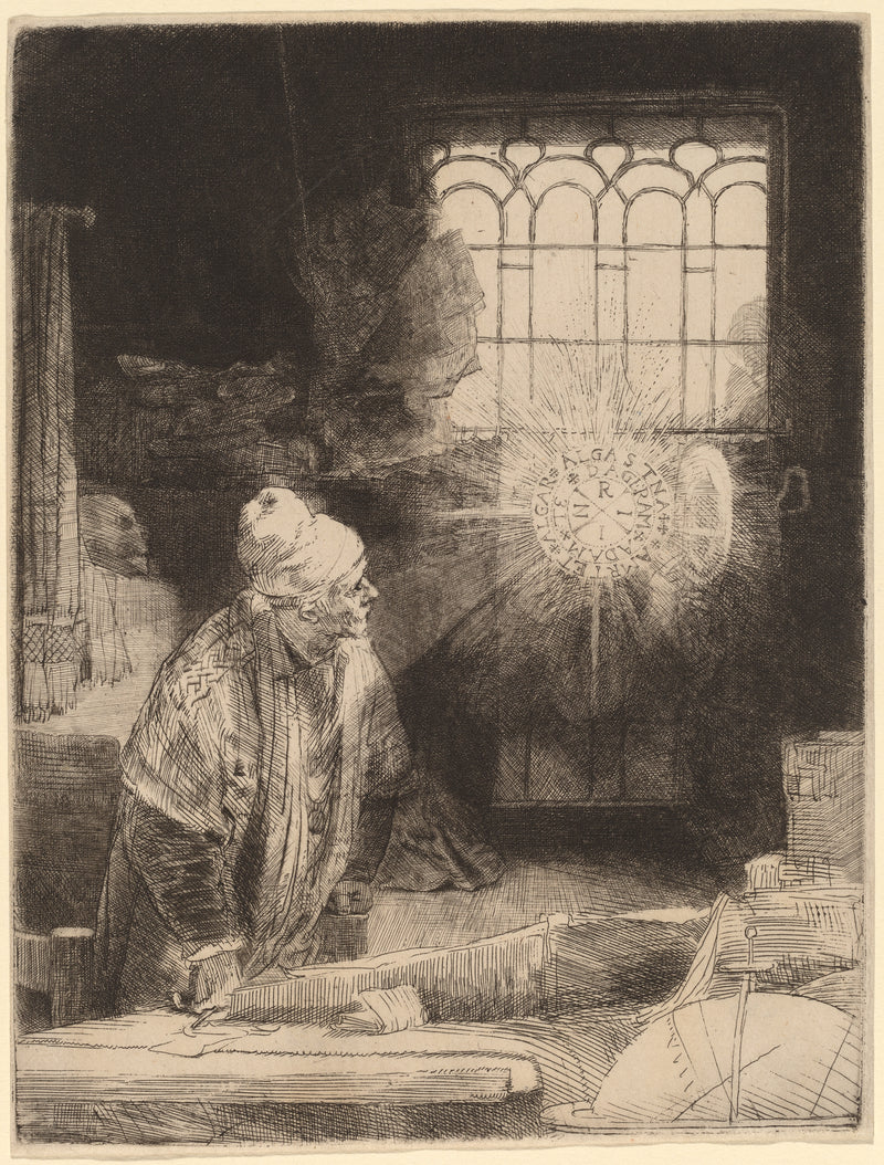 Faust (Un savant dans son cabinet) – Rembrandt