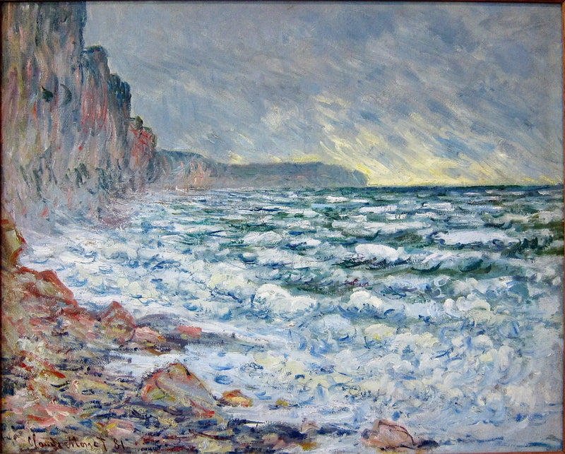 Fécamp, à beira-mar - Claude Monet