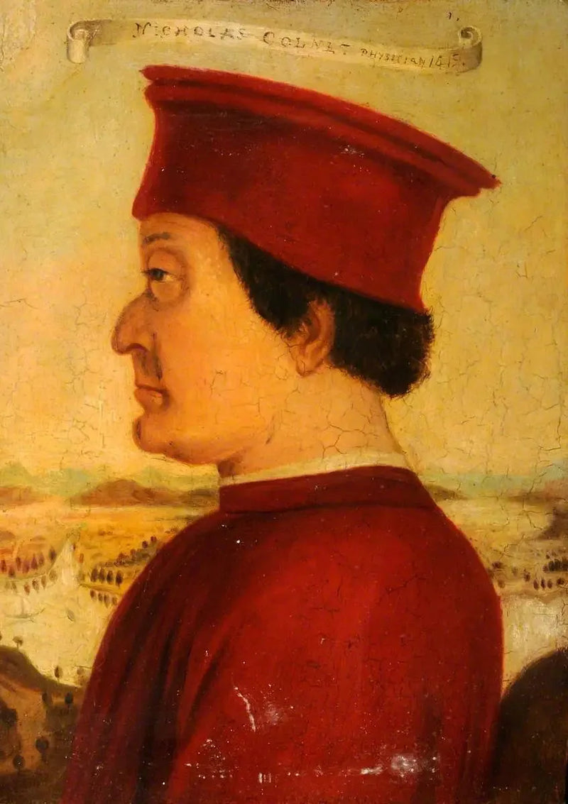 Federico da Montefeltro, duque de Urbino - Piero della Francesca