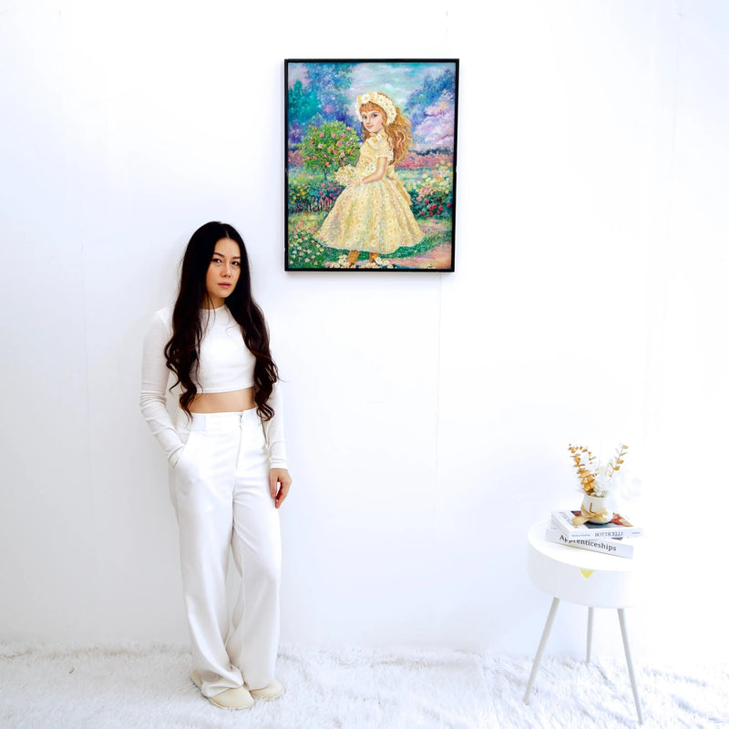 Fada das Flores de Margarida | 50 x 65 cm