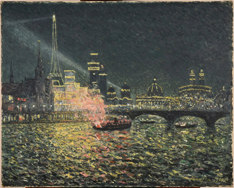 Féérie nocturne : exposição universal de 1900, Paris - Maxime Maufra