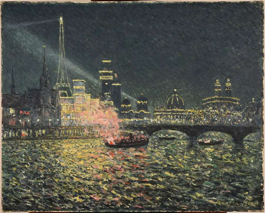 Féérie nocturne : exposição universal de 1900, Paris - Maxime Maufra
