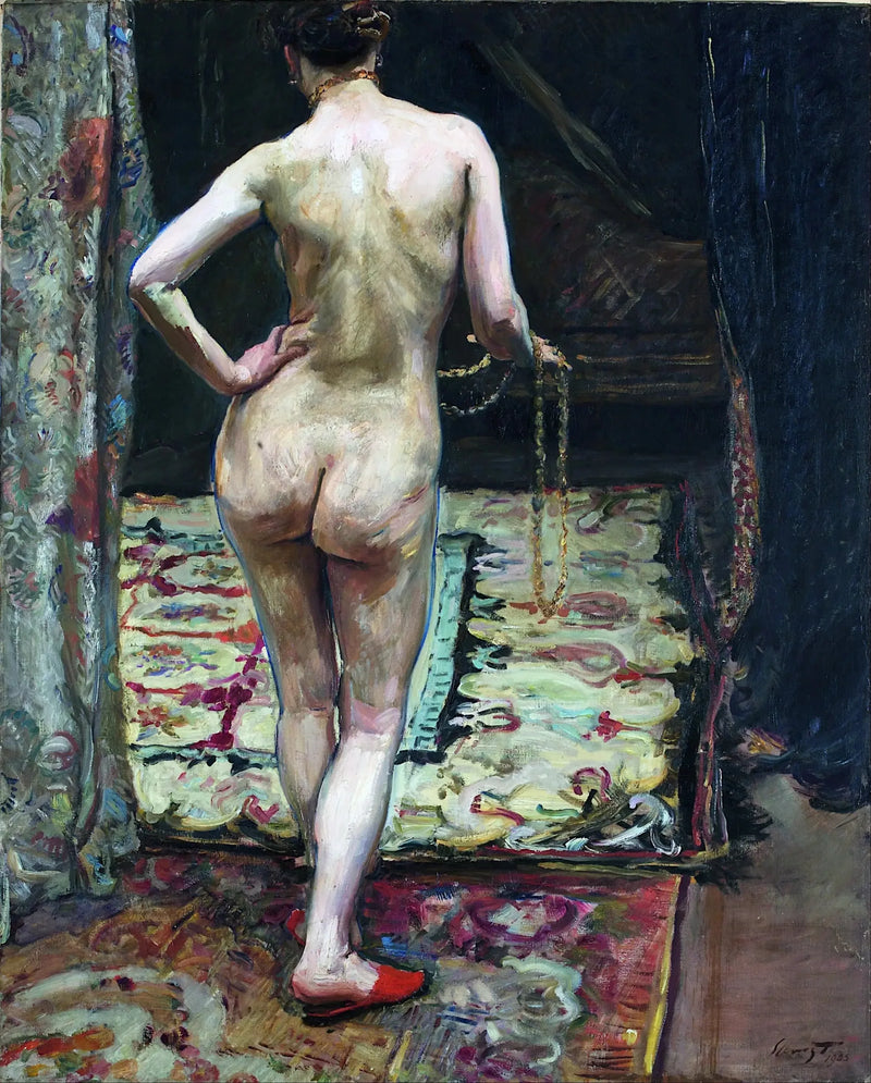 Nude Feminino de Costas - Max Slevogt