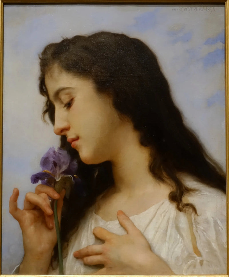 Mulher com íris - Bouguereau