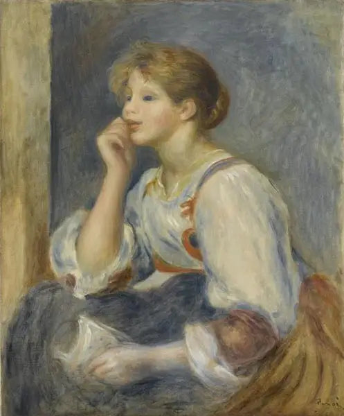 Mulher com a carta - Pierre-Auguste Renoir