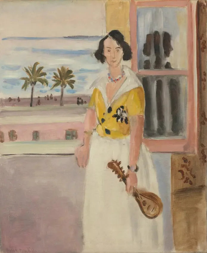 Mulher com a mandolina - Henri Matisse