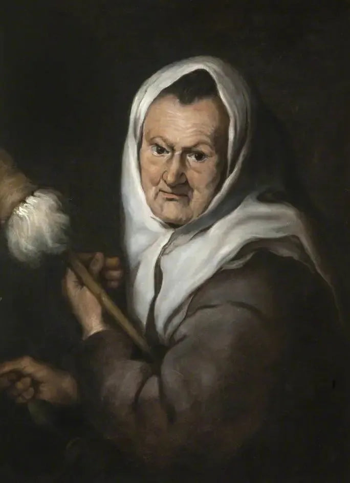 Mulher com a roca - Bartolomé Esteban Murillo