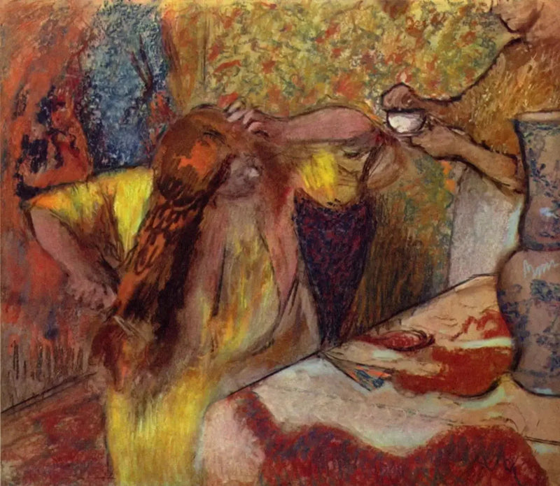 Mulher à toalete - Edgar Degas
