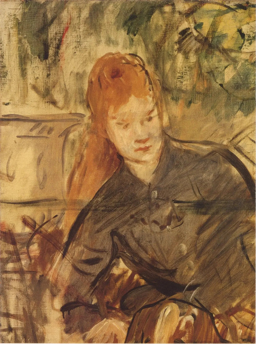 Mulher de meio corpo - Édouard Manet