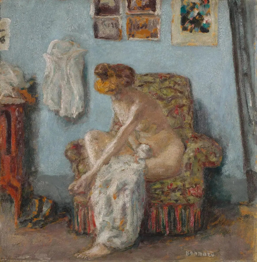 Mulher à sua toalete - Pierre Bonnard
